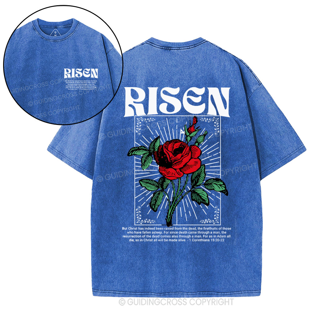 Risen Christian Washed T-Shirt