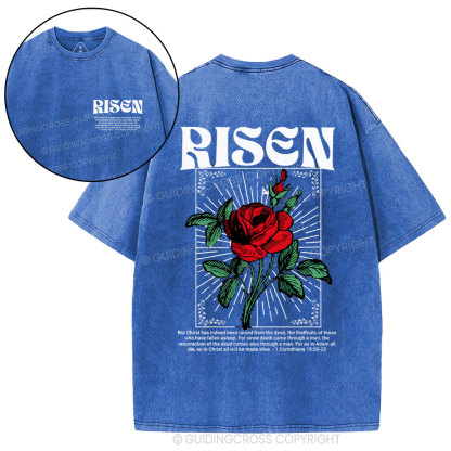 Risen Christian Washed T-Shirt