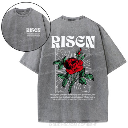 Risen Christian Washed T-Shirt