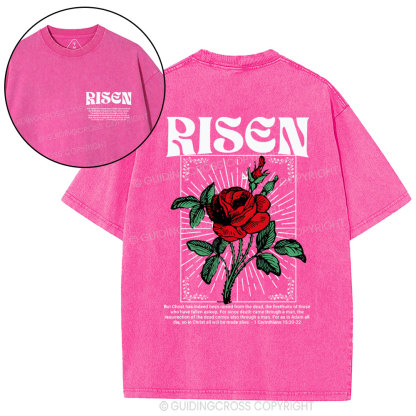 Risen Christian Washed T-Shirt