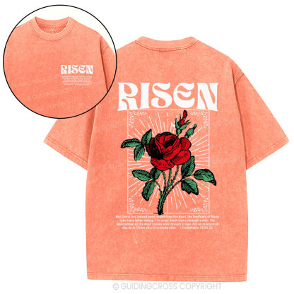 Risen Christian Washed T-Shirt