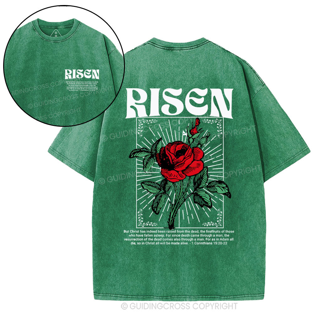 Risen Christian Washed T-Shirt