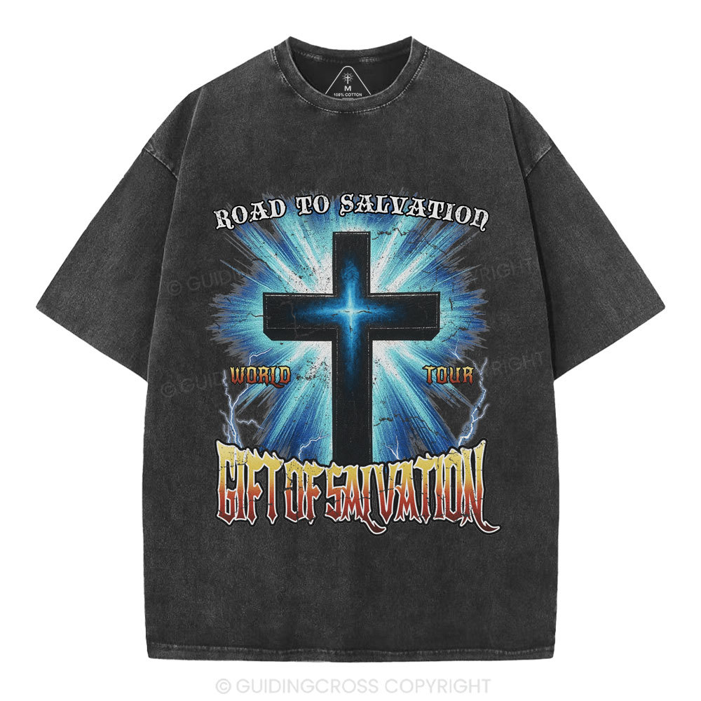 New-Sample Christian Washed T-Shirt Sale - GuidingCross