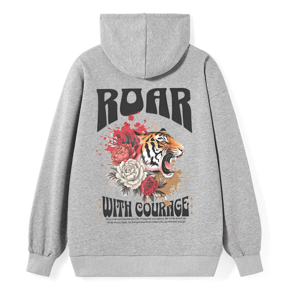 Roar With Courage Christian Classic Hoodie
