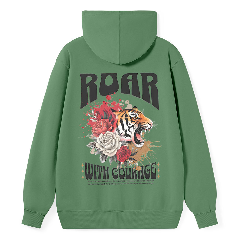 Roar With Courage Christian Classic Hoodie