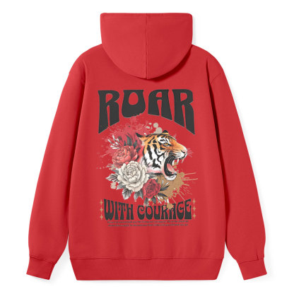 Roar With Courage Christian Classic Hoodie