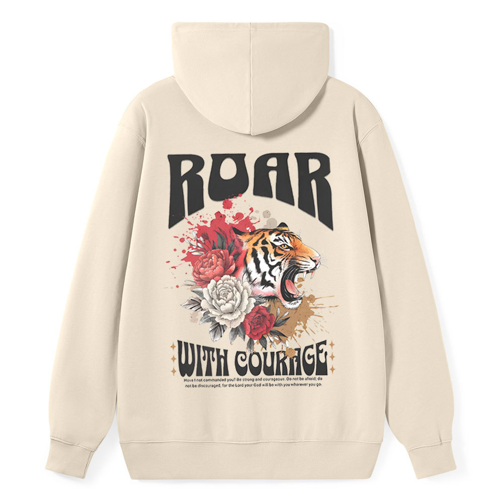 Roar With Courage Christian Classic Hoodie