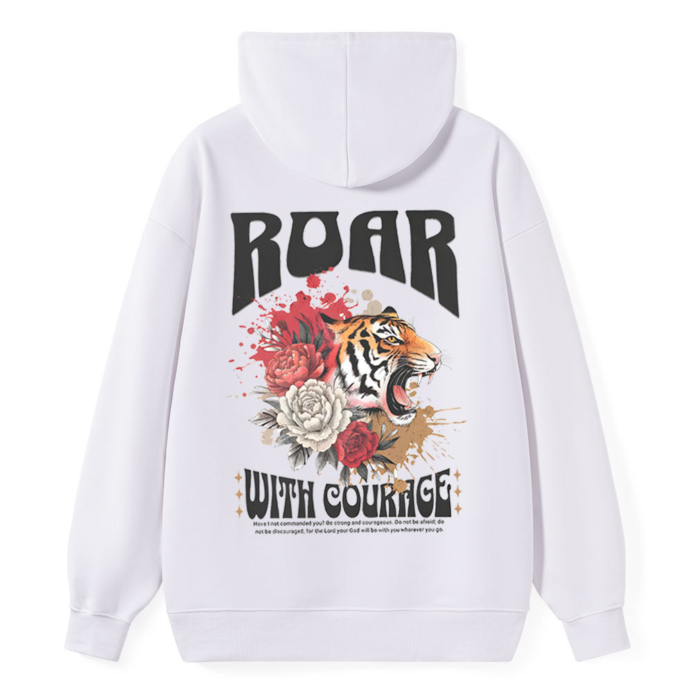 Roar With Courage Christian Classic Hoodie