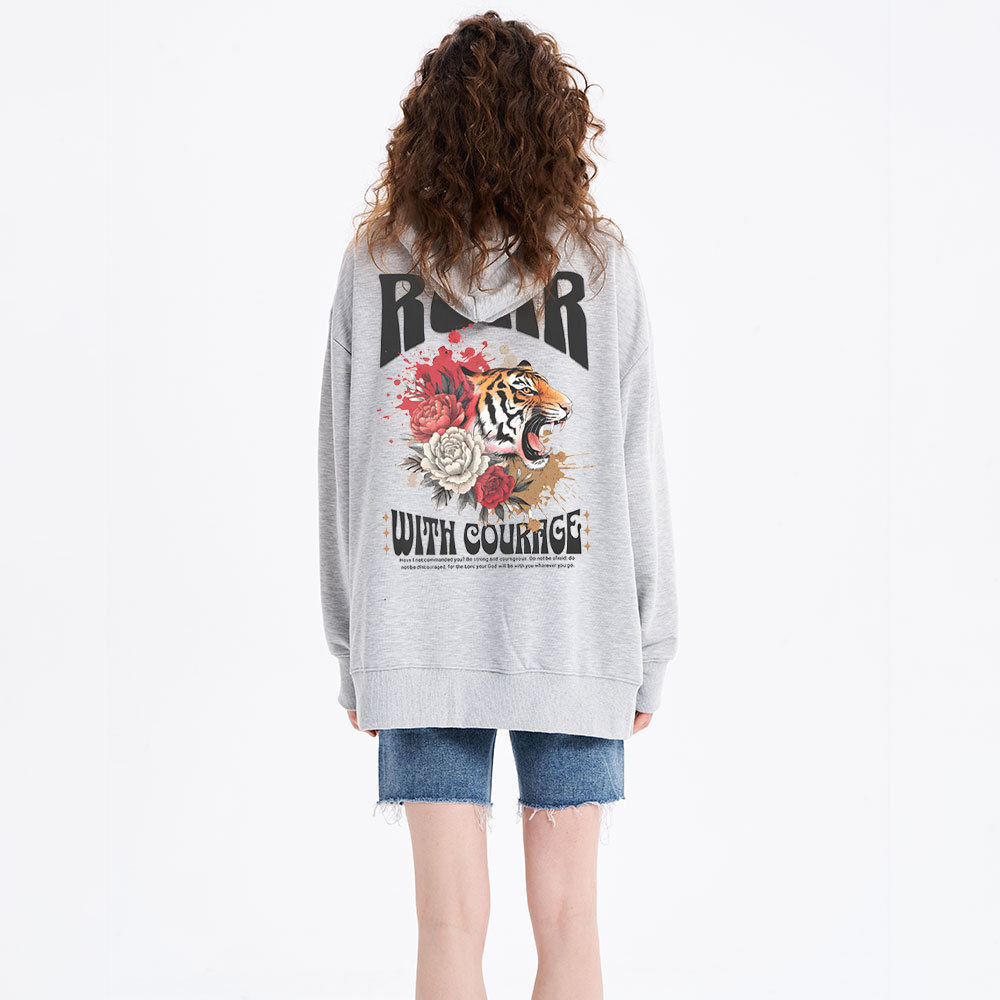Roar With Courage Christian Classic Hoodie