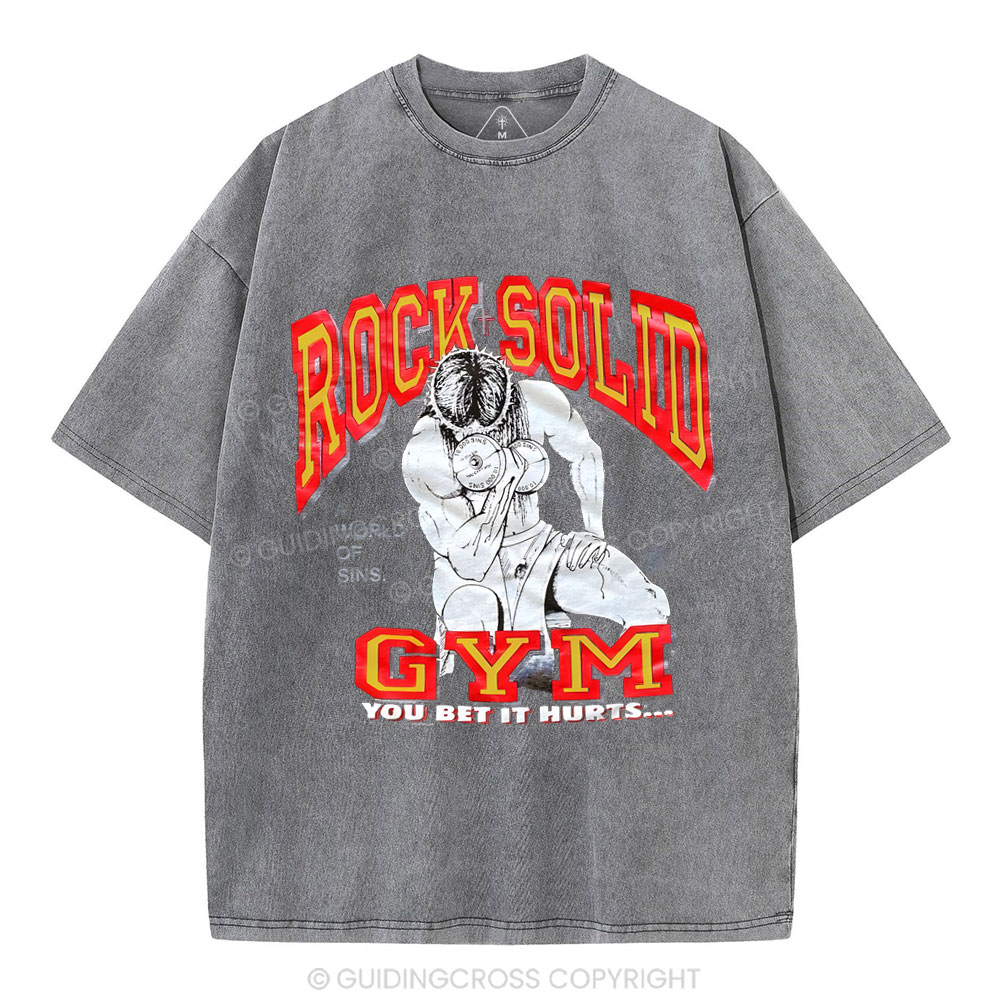 Rock Solid Christian Washed T-Shirt