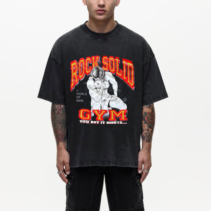 Rock Solid Christian Washed T-Shirt