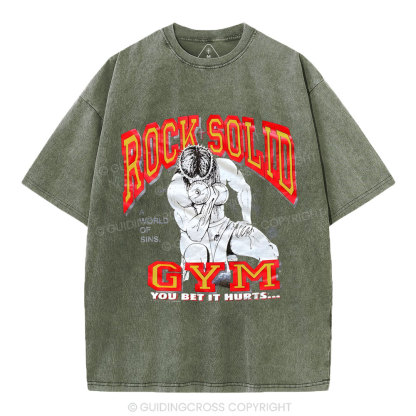 Rock Solid Christian Washed T-Shirt