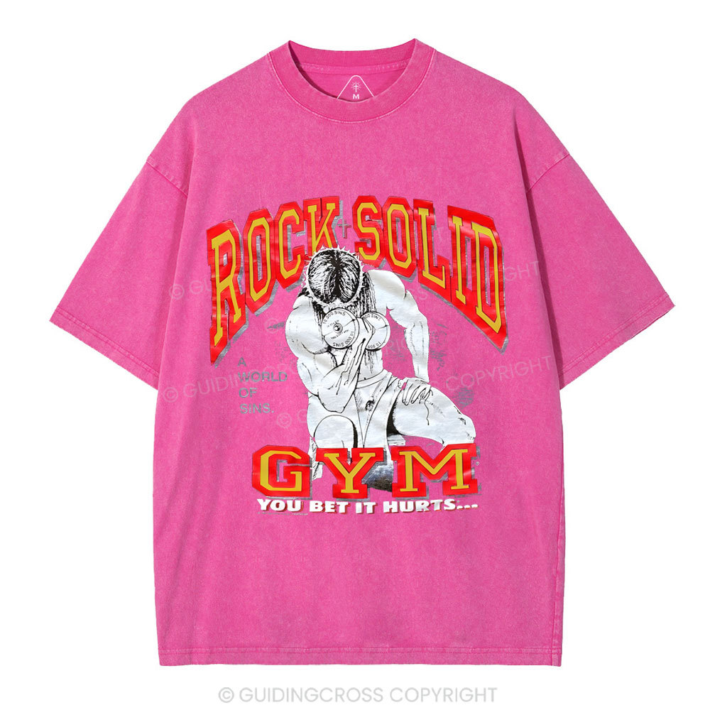 Rock Solid Christian Washed T-Shirt