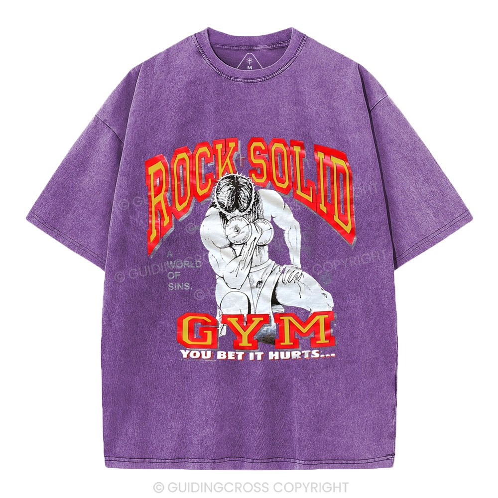 Rock Solid Christian Washed T-Shirt