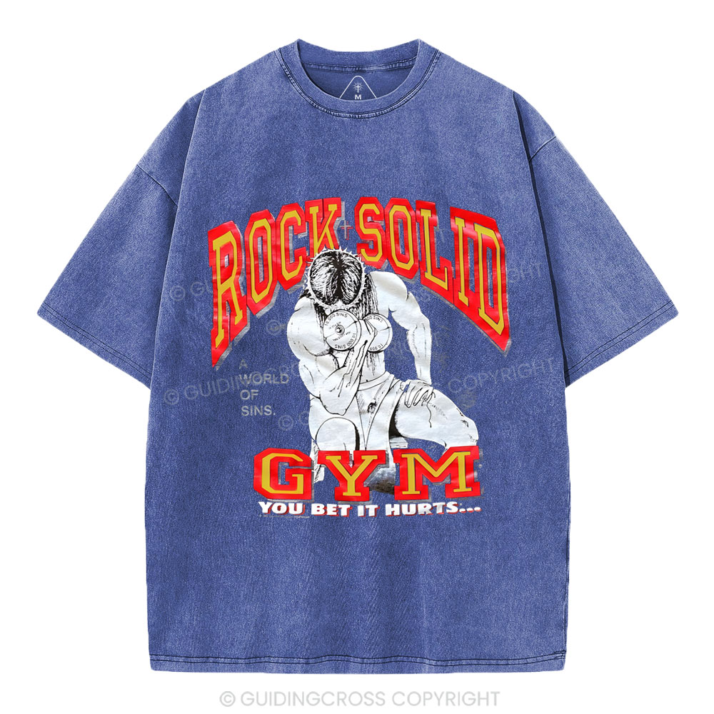 Rock Solid Christian Washed T-Shirt