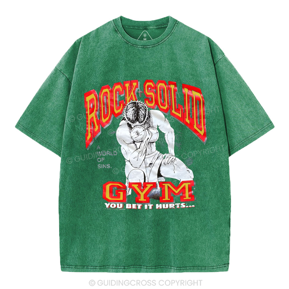 Rock Solid Christian Washed T-Shirt