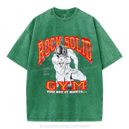 Rock Solid Christian Washed T-Shirt