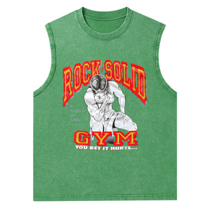 Rock Solid Christian Washed Tank Top