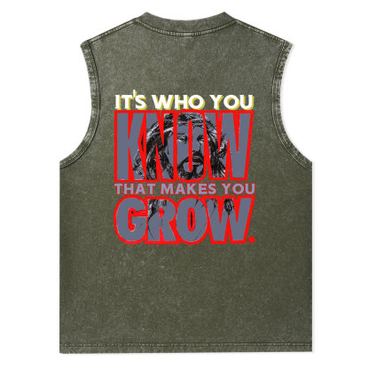 Rock Solid Christian Washed Tank Top