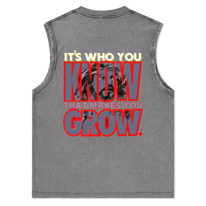 Rock Solid Christian Washed Tank Top