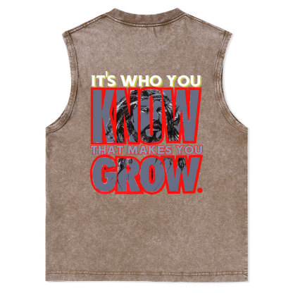 Rock Solid Christian Washed Tank Top