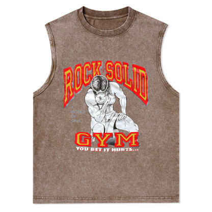 Rock Solid Christian Washed Tank Top