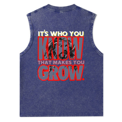 Rock Solid Christian Washed Tank Top