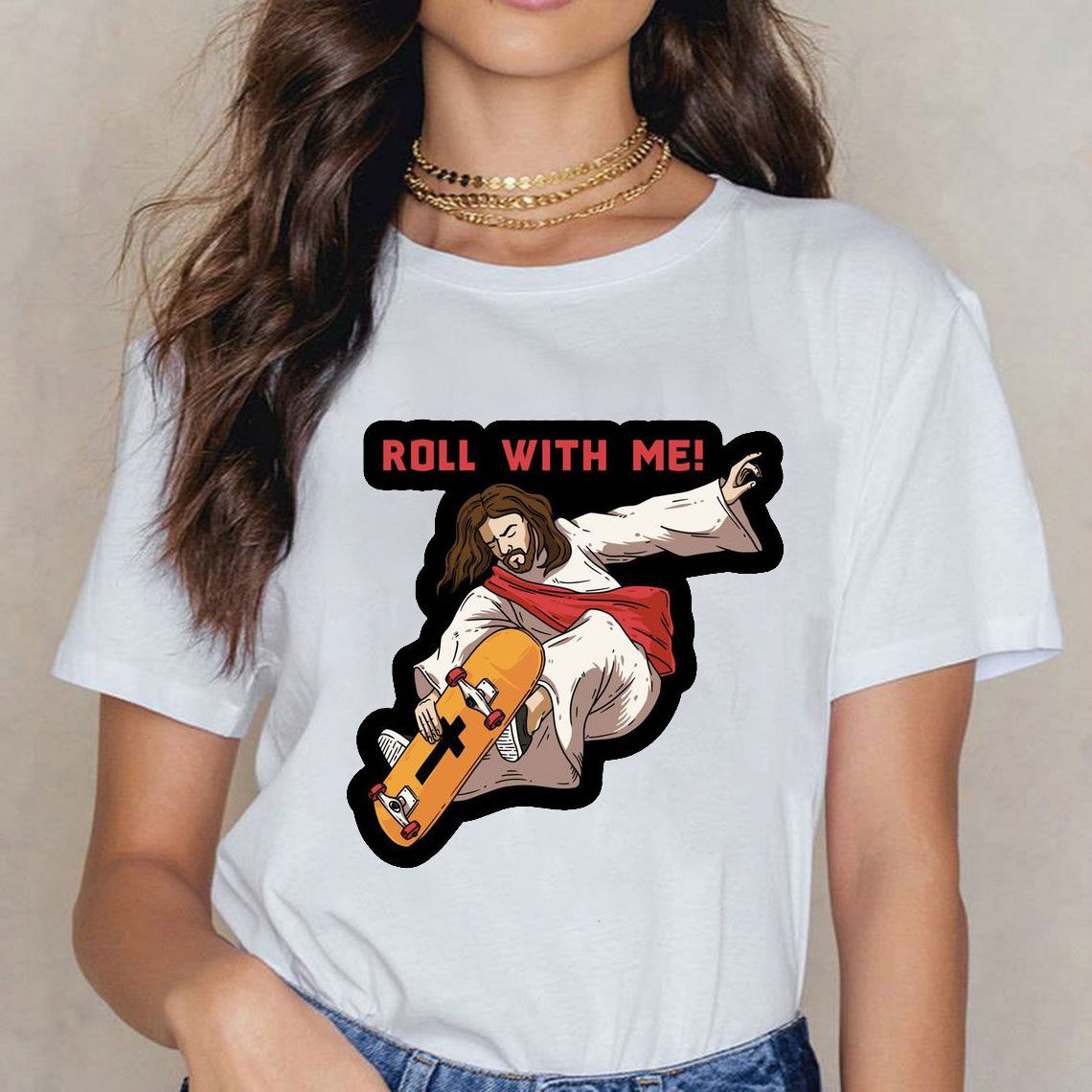 Roll With Me Christian T-Shirt