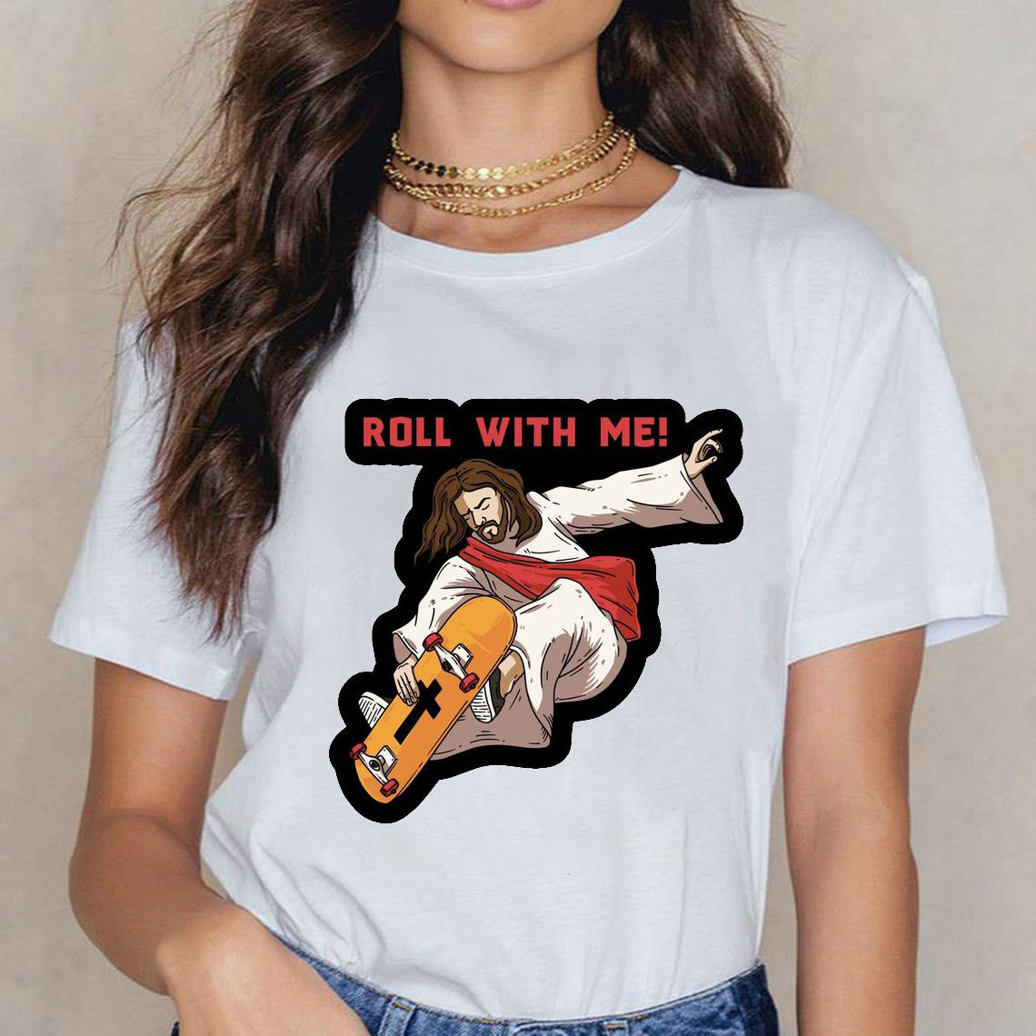 Roll With Me Christian T-Shirt