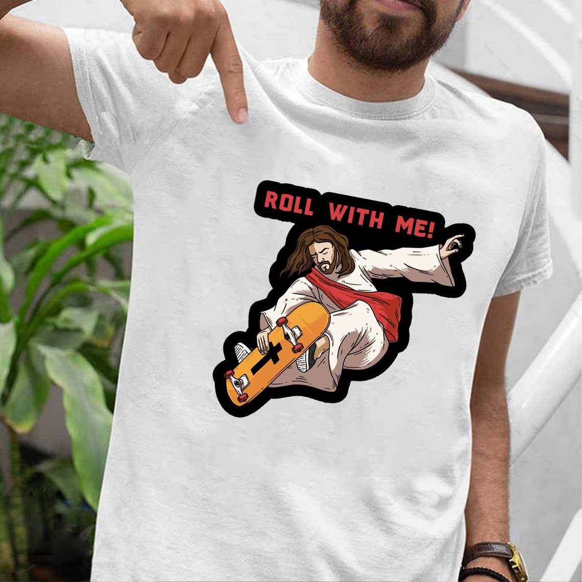 Roll With Me Christian T-Shirt
