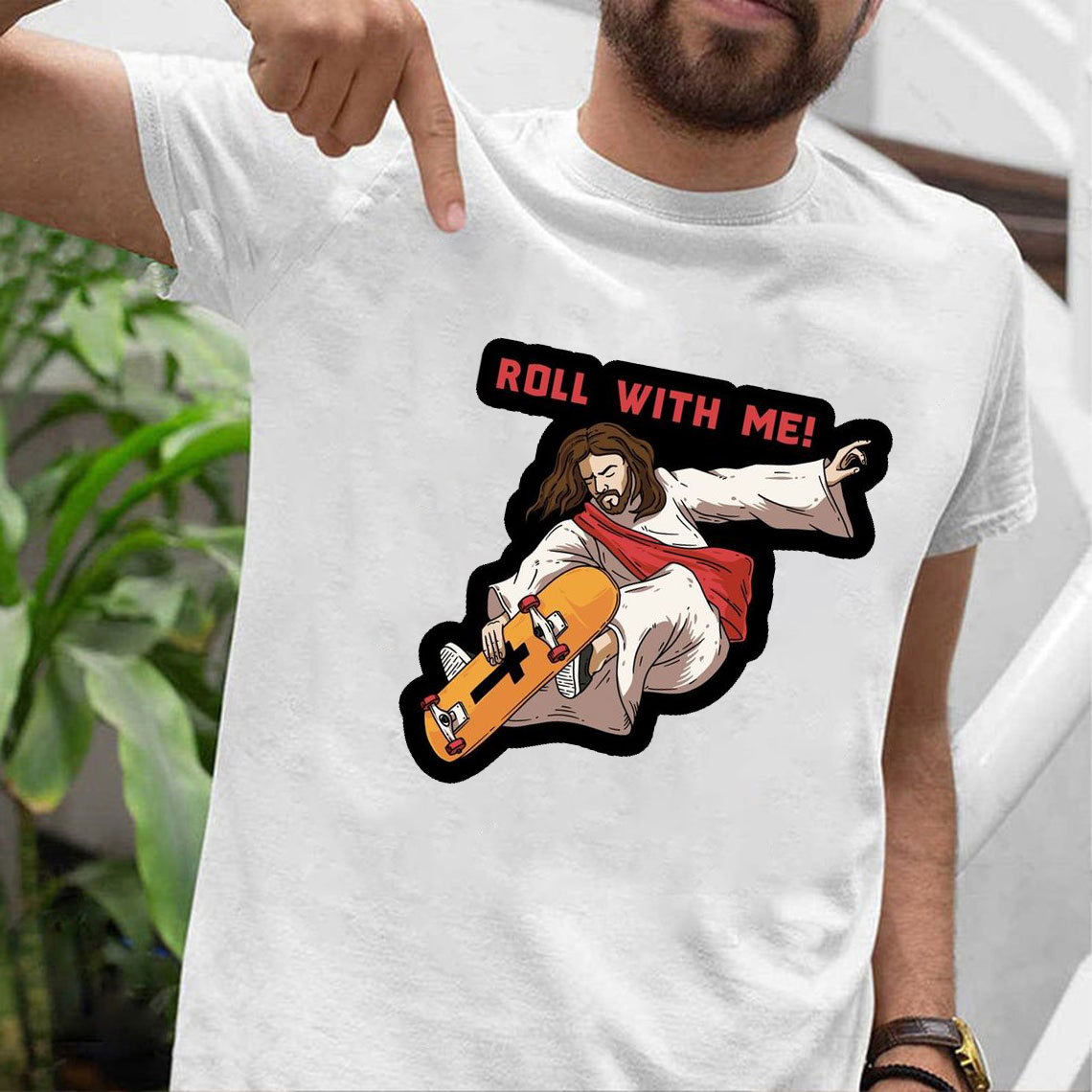 Roll With Me Christian T-Shirt