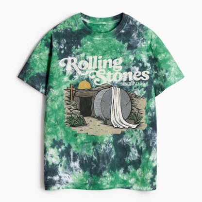 Rolling Stone Christian Heavy Cotton Tie Dye T-Shirt