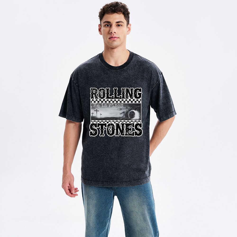 Rolling Stone Christian Washed T-Shirt