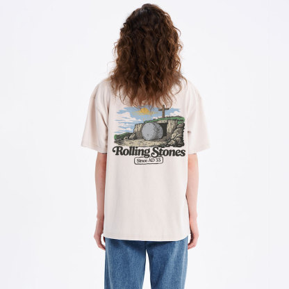 Rolling Stone Since AD 33 Christian Washed T-Shirt