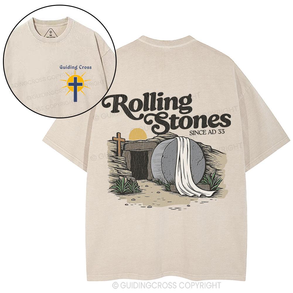 New-Sample Christian Washed T-Shirt Sale - GuidingCross