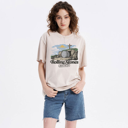Rolling Stone Sine AD 33 Christian Washed T-Shirt