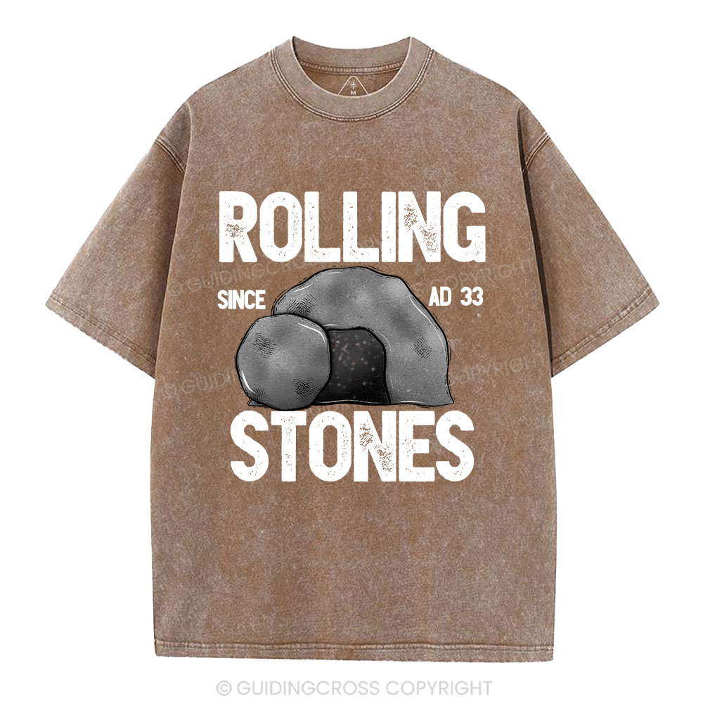 Rolling Stones Christian Washed T-Shirt