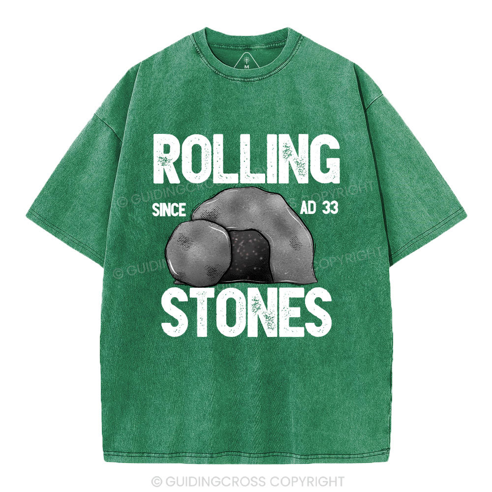 Rolling Stones Christian Washed T-Shirt