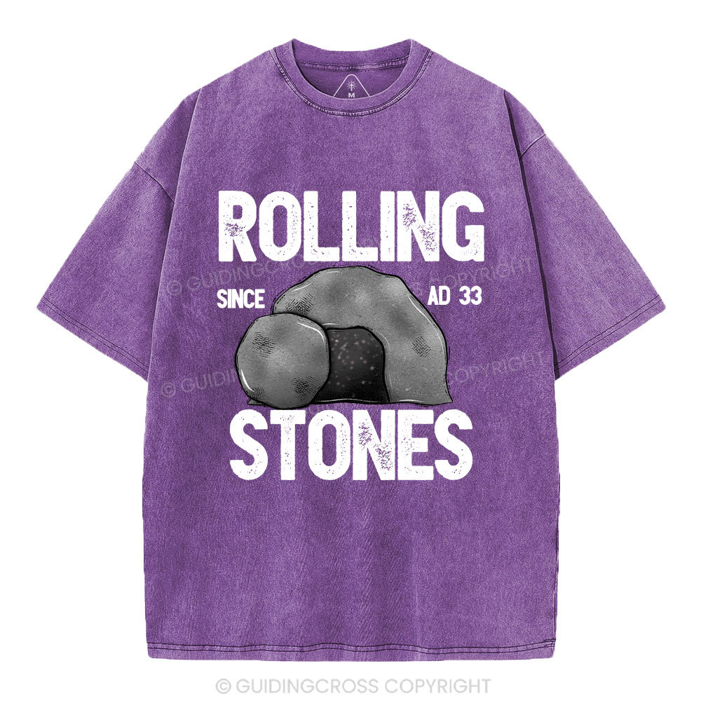 Rolling Stones Christian Washed T-Shirt