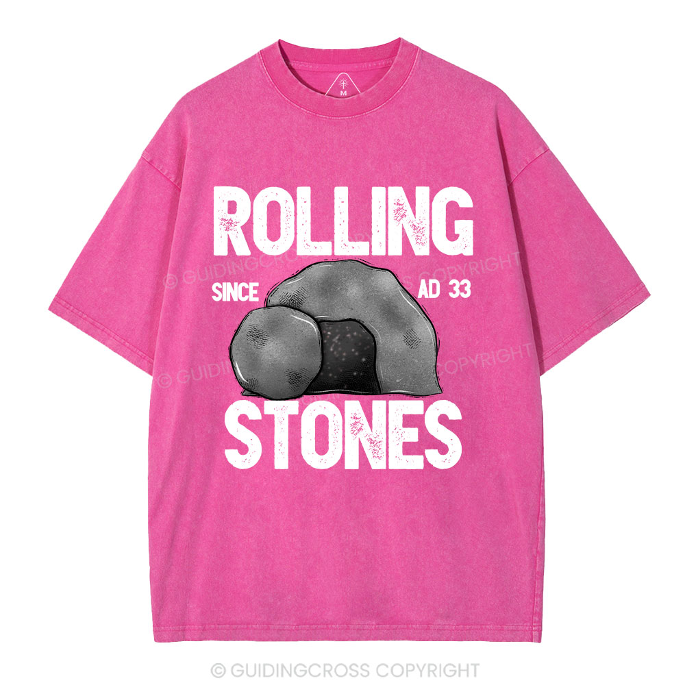 Rolling Stones Christian Washed T-Shirt
