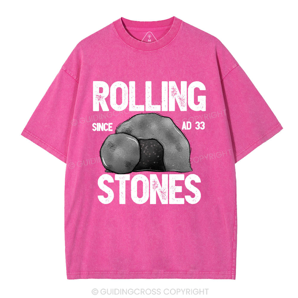 Rolling Stones Christian Washed T-Shirt