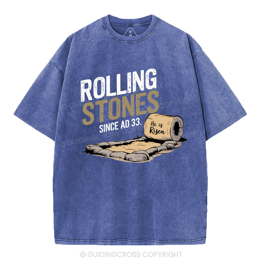 Rolling Stones Christian Washed T-Shirt