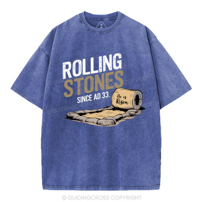 Rolling Stones Christian Washed T-Shirt