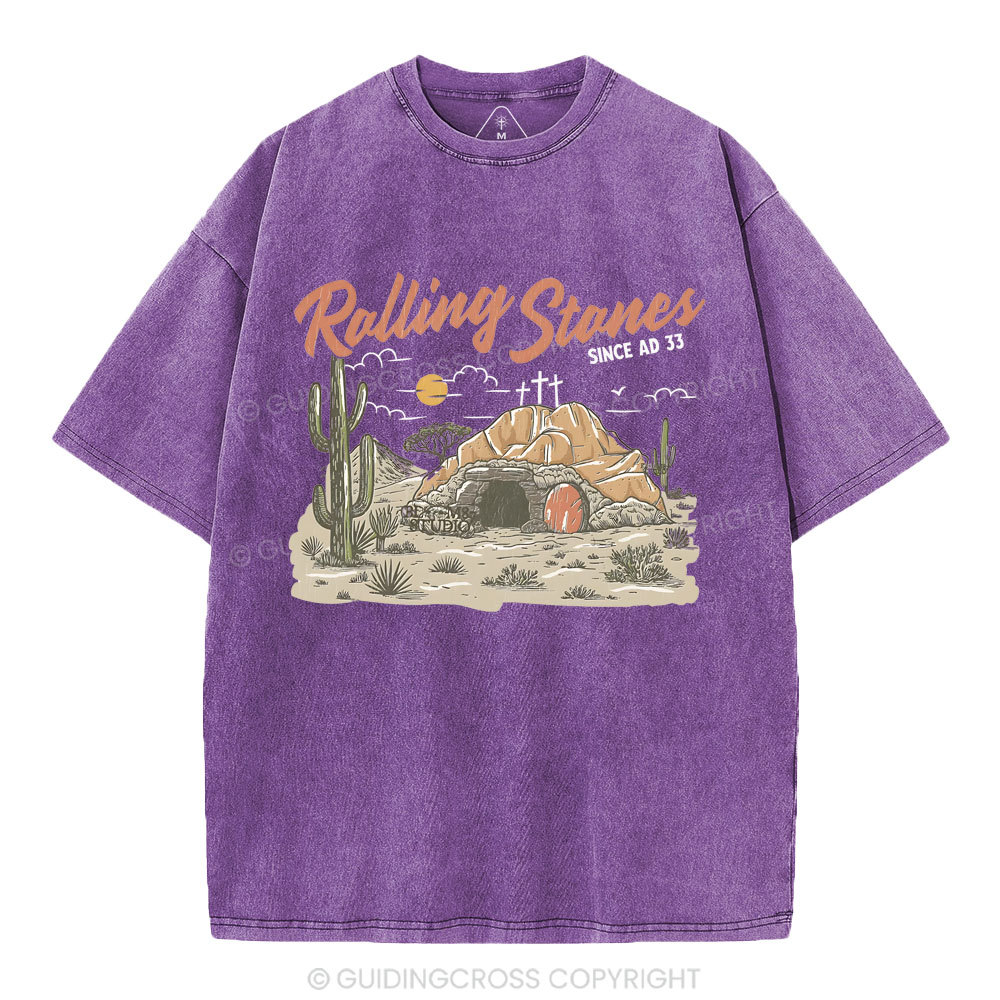 Rolling Stones Christian Washed T-Shirt