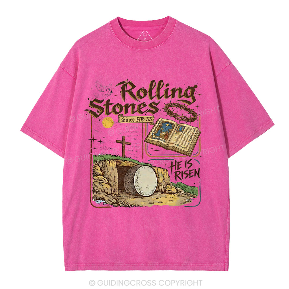 Rolling Stones Christian Washed T-Shirt