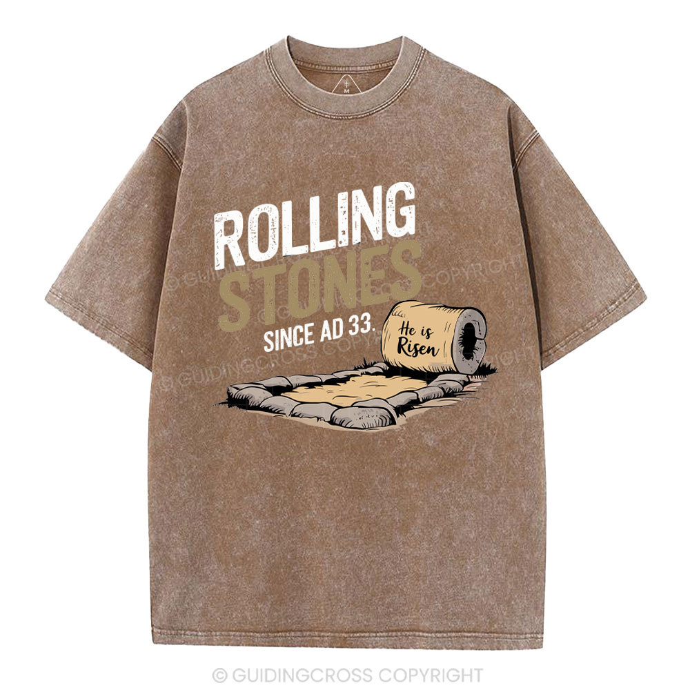 Rolling Stones Christian Washed T-Shirt