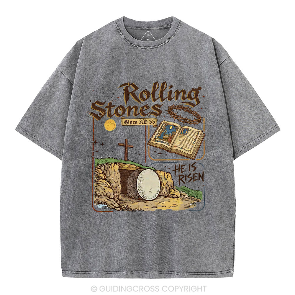 Rolling Stones Christian Washed T-Shirt