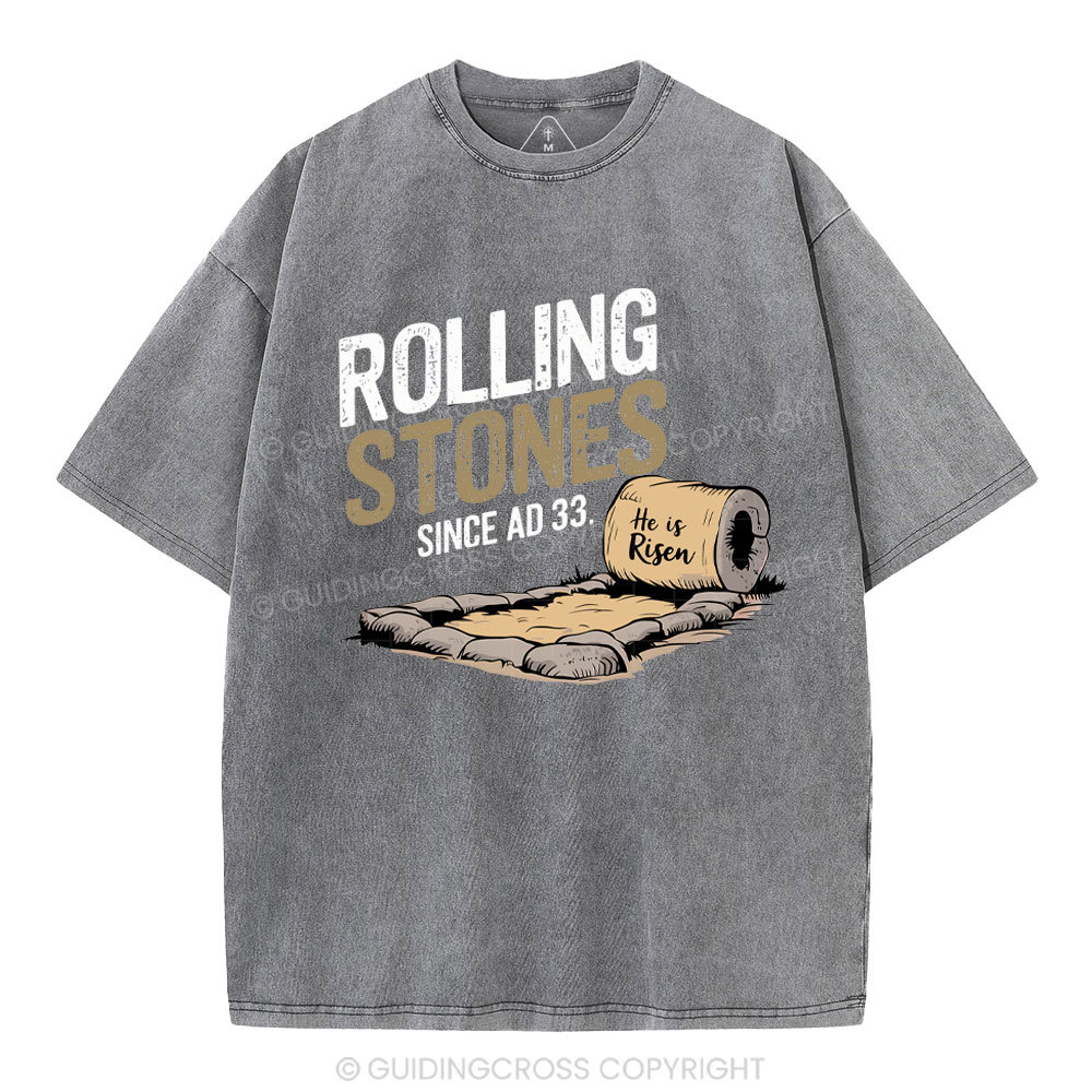 Rolling Stones Christian Washed T-Shirt