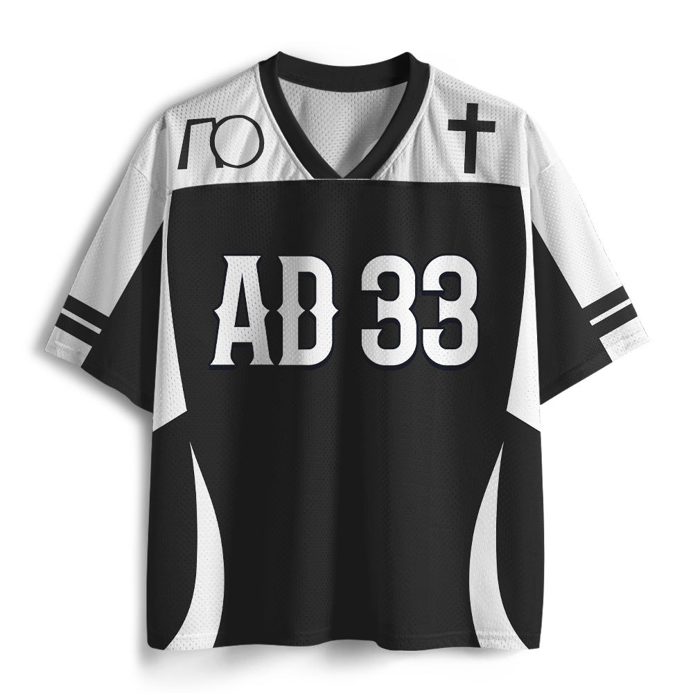 Rolling Stones From AD33 Christian Mesh Jersey