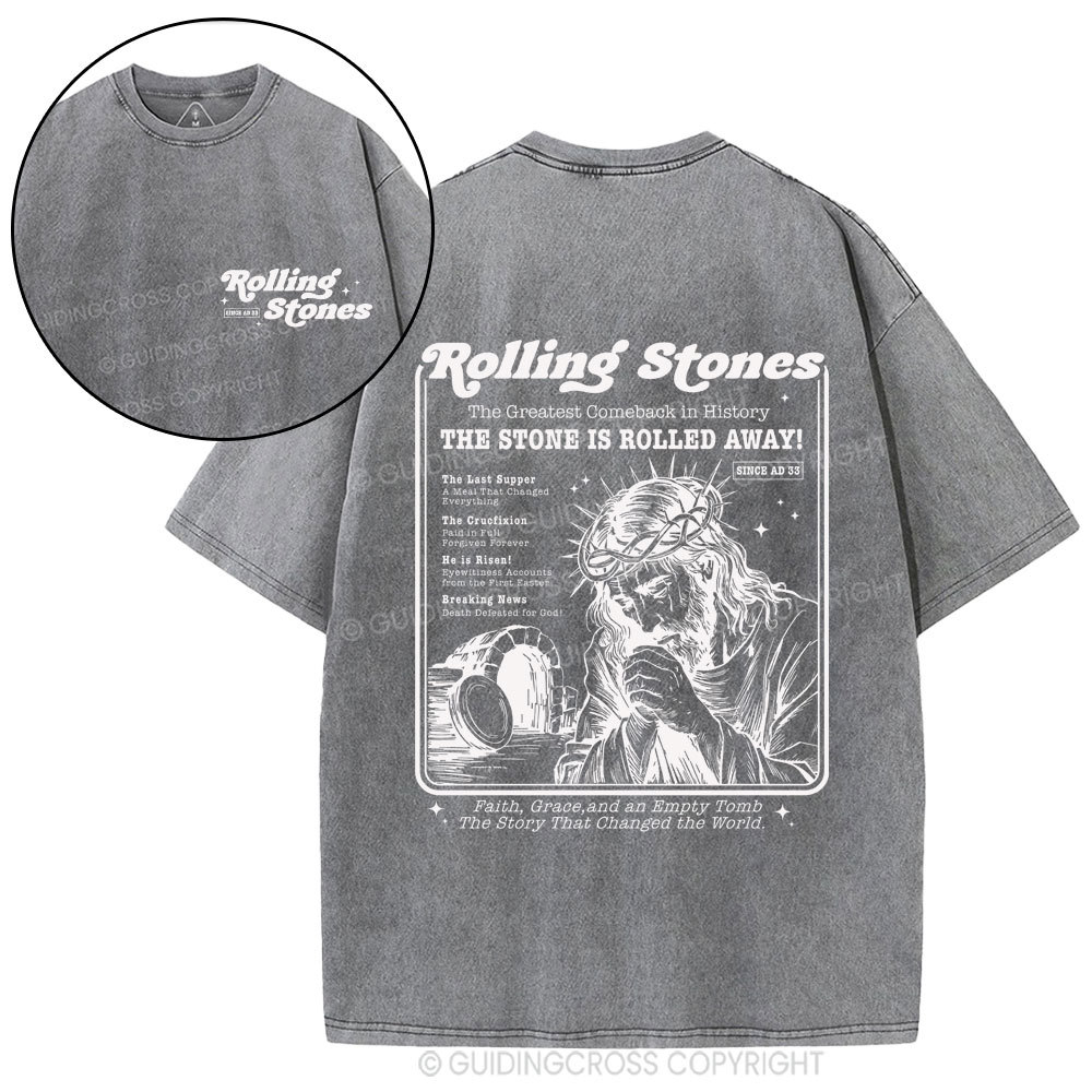 Rolling Stones Jesus Christian Washed T-Shirt